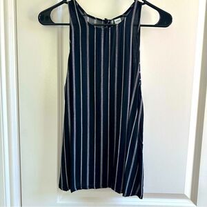 Old Navy Black and White Striped Top